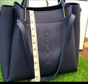 Gucci 3 Pcs Black Elegant Set – Bag, Sneakers and Wallet – peehe